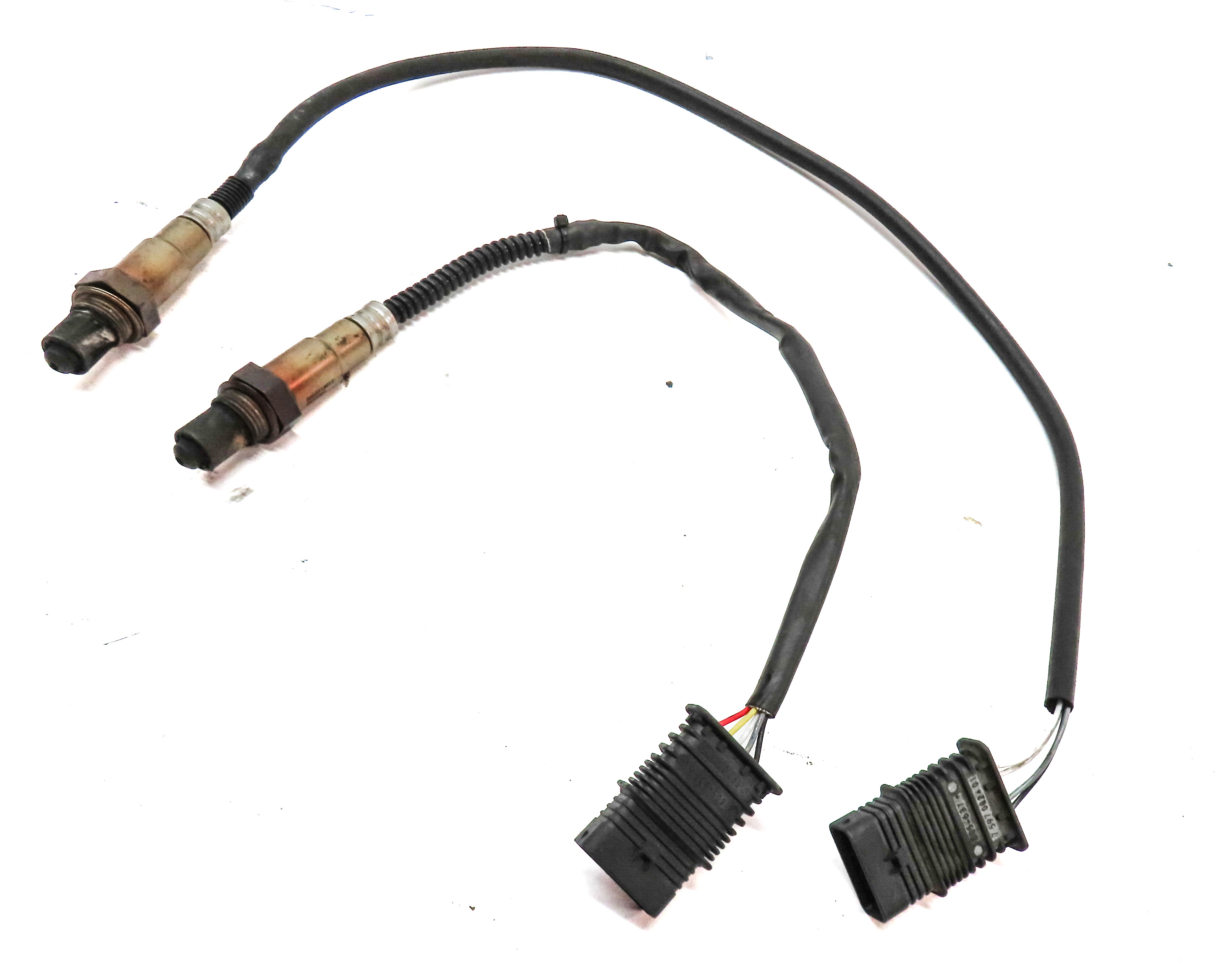 2013 BMW X5 (E70) 3.0L (N55) ENGINE OXYGEN O2 LAMBDA PROBE SENSOR SET/2 — exact item pictured